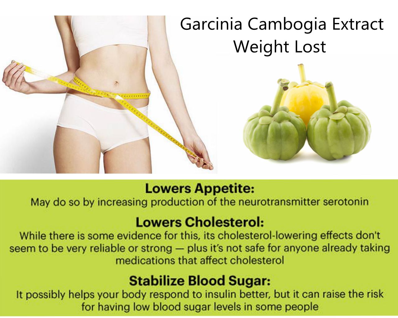 Garcinia cambogia: Es un buen extracto de hierbas para la pérdida de peso