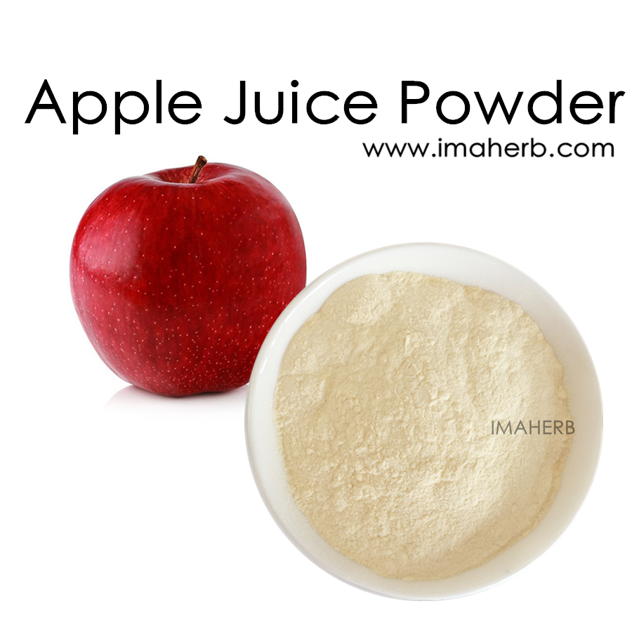 IMAHERB Supply Health Care Bio 100% Natürliches Apfelaroma Apfelsaftpulver Apfelpulver Gewichtsverlust