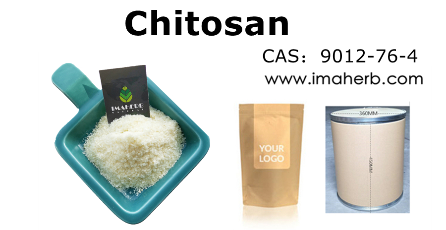IMAHERB Provide Best Price Bulk Water Soluble Nano Chitosan Chitin Powder Chitosan Powder CAS No 9012-76-4 for Sale