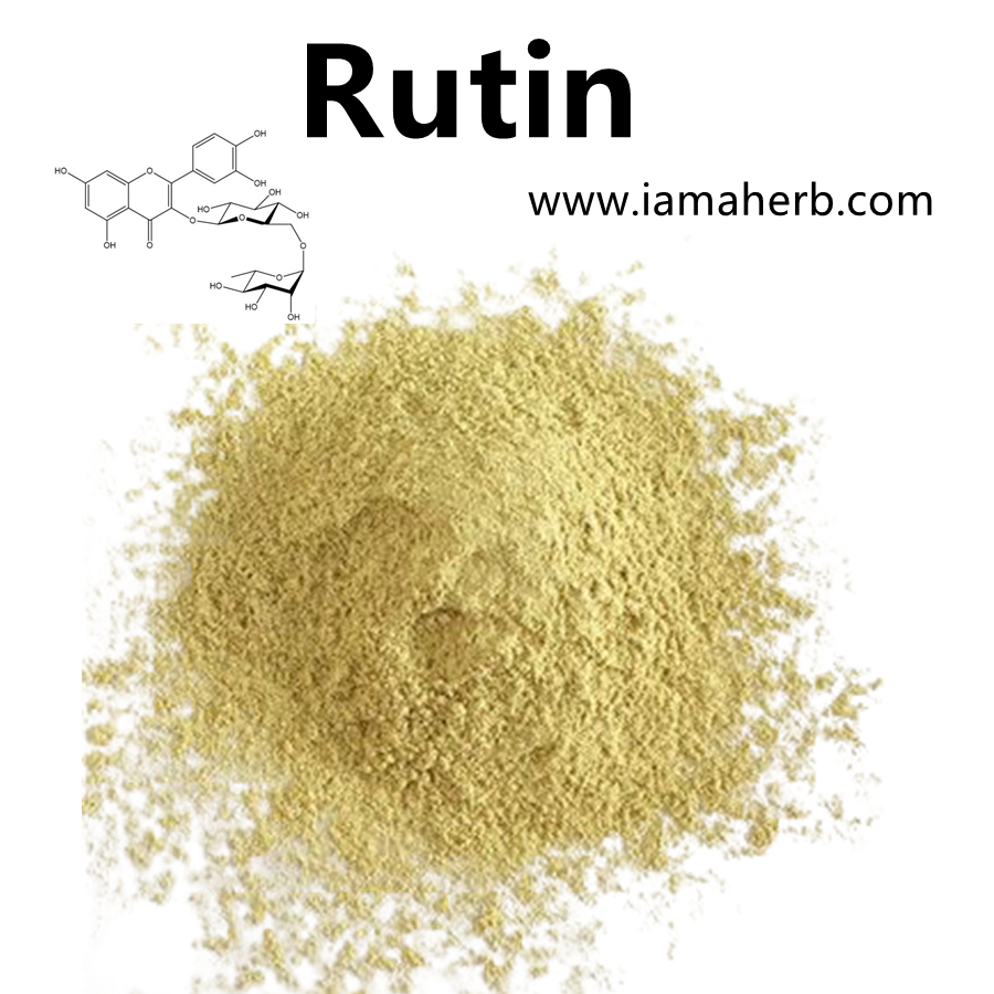 Rutin-CAS 153-18-4 für die Ernährung des Menschen und zur Verringerung der Kapillarbrüchigkeit